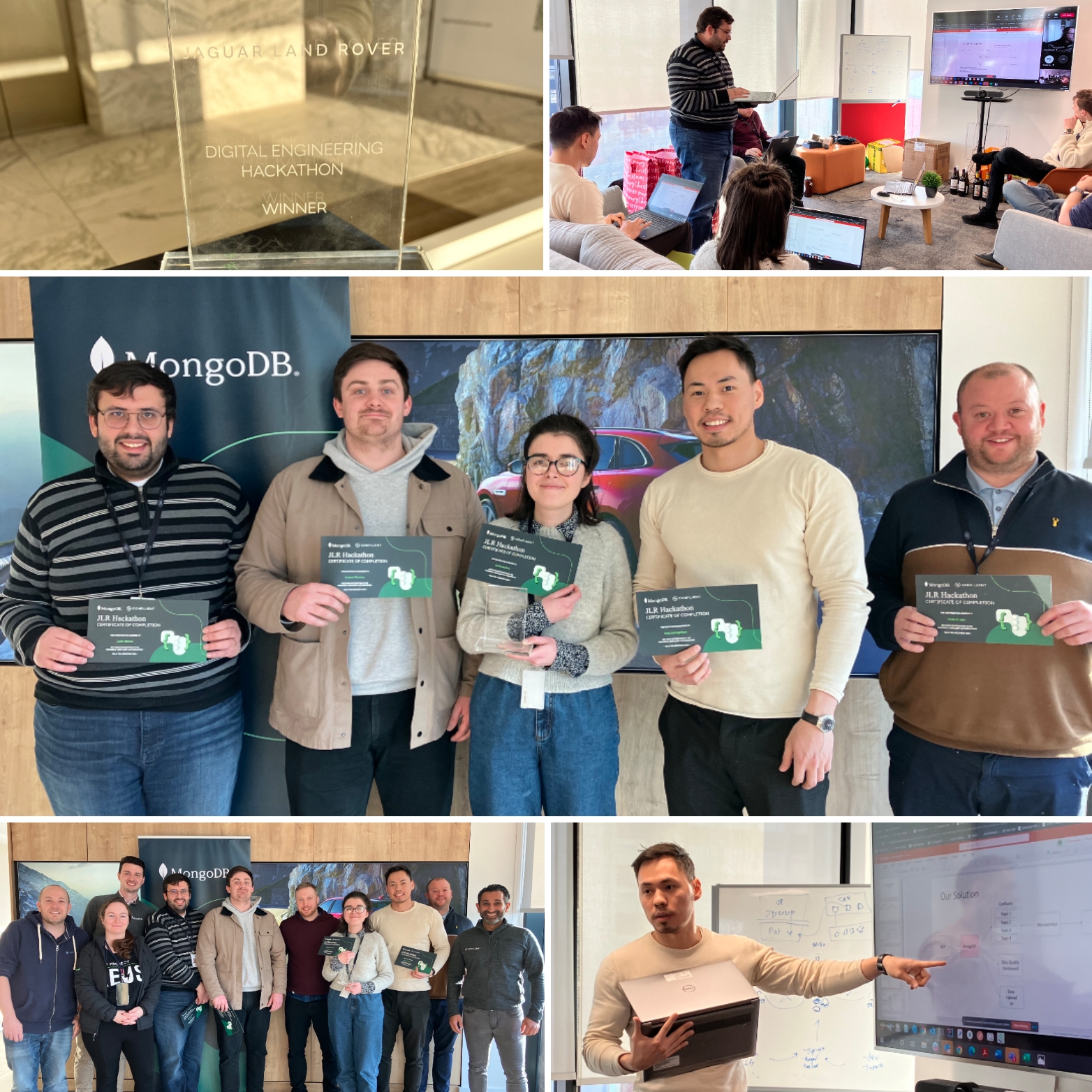 Jaguar Land Rover Digital Engineering End of Year Hackathon 2022